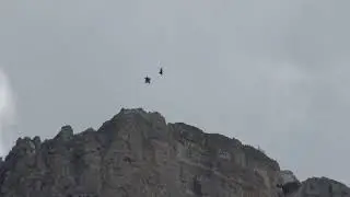 Dani Roman and Sebastian Alvarez // Wingsuit Base Jump