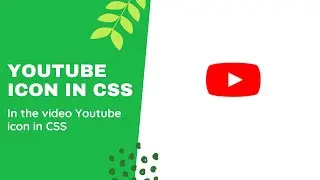 Youtube icon in CSS | CodiNGCreatiVE
