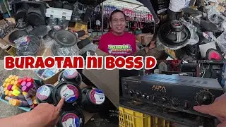 Buraotan ni boss d murang amplifier at speaker | murang bilihan Ng speaker amplifier motor parts 