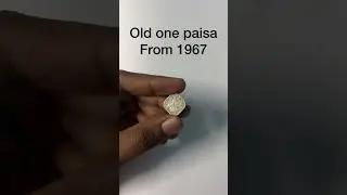 Old one paisa coin from 1967     #coin #coincollection #trending #antiquecoins #money #rarecoins