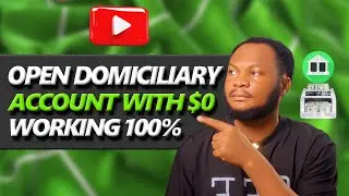How to Open a Domiciliary (Dollar) Account in Nigeria with 0$ | For YouTube  AdSense Payments