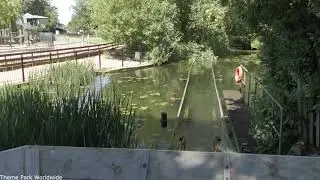 Water Chute On Ride POV - Wicksteed Park