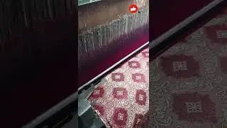jacquard loom weaving #JacquardLoom #WeavingProcess #FabricMaking #TextileIndustry #shorts