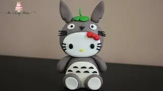 Hello Kitty Totoro Onesie Cake Topper Tutorial