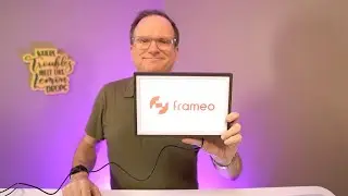 Цифровая интеллектуальная фоторамка Frameo Wood 10,1 дюйма