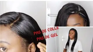 LACE FRONTALE INVISIBLE sans colle / sans gel Ft Ali Annabelle Hair
