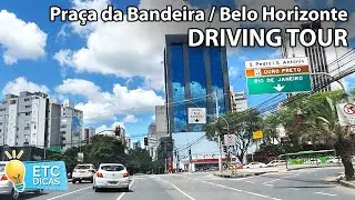 Passeio de Carro passando pela PRA&Ccedil;A DA BANDEIRA - Belo Horizonte, Brasil | ETC Dicas