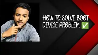 How to solve boot device problems 🙏🙏.  #trending #laptop #problem #solve