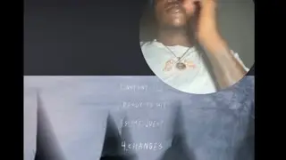 Reacting to my brother first Album 1stLine #entertainment #music #songs #fyp #upcoming #fire