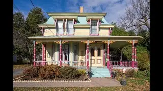 Historic Painted Lady, Victorian Home For Sale In Lancaster Ontario, Canada