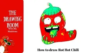 How to draw rot hot chili pepper - how to draw grossery gang