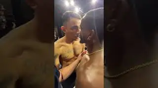The FACEOFF between Geoff Neal and Carlos Prates got intense! 🔥 #UFC319 #UFCIndia #UFC