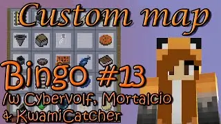 MC CUSTOM MAP || Bingo #13 /w Cybervolf, Mortalcio & KwamiCatcher