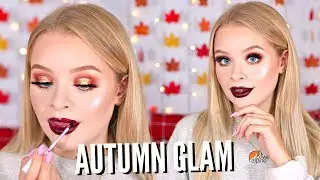AUTUMN/FALL GLAM TRANSFORMATION!! | sophdoesnails