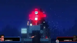 BROFORCE stage 10 gameplay
