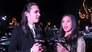 Aunyae Heart interviews Steven Skyler at the City Gala Grammy After Party 2016