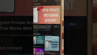 View Private Instagram Account On iPhone