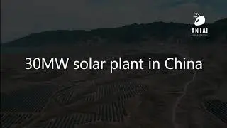 30MW solar farm in Ningxia