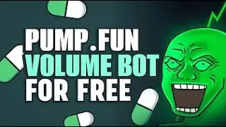 💸 Free Pump Fun Volume Bot | Boost Your Solana Memecoins Fast!