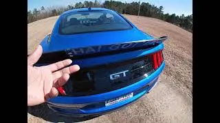Drake Wicker Bill with Cricut lettering 2020 Mustang GT