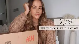 BLACK FRIDAY | NEW IN H&M KNITWEAR HAUL & TRY ON | Rachel Holland