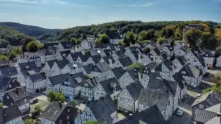 Wochenende im Siegerland: Alter Flecken - die Altstadt von Freudenberg.