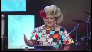 Drag queen gives a Church sermon