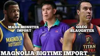 PBA UPDATES HALIMAW IMPORT NG MAGNOLIA OSMARI SPELL MAN GREG SLAUGHTER LALARO NA ULI SA PBA?