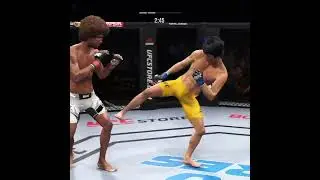 Knockout: Alex Caceres vs. Bruce Lee - EA Sports UFC 4 - Epic Fight