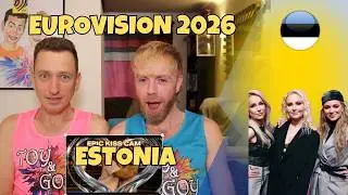 Estonia Eurovision 2026 | Vanilla Ninja - Too Epic To Be True | REACTION