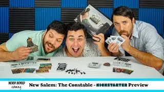 New Salem: The Constable - Kickstarter Preview (Board Game)