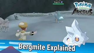 Bergmite Explained! - Pok&eacute;mon Legends: Arceus