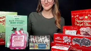 ASMR Trying Holiday Treats 🎄Soft Spoken ASMR, Unintentional