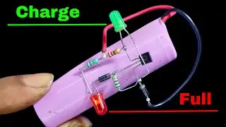How To Make 3.7V Automatic Battery Charger..