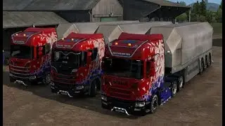 Конвой в Euro Truck Simulator 2 от MEGA TRANS INTERNATIONAL
