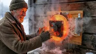 Free Fireplace For Winter😱!! Millions of people don't know this secret! No Gas, No Wood