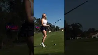Самый красивый удар в гольфе в истории 😍⛳ | Шорты для гольфа | Морган Рэй