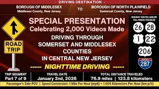 01/02/2026 &bull; Part 7 of 9 | Driving from Middlesex Borough to North Plainfield, New Jersey USA