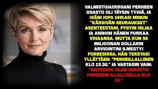 Valmistujaisissa perheen paikat olivat tyhjät, isä uhkasi minua. Tekstasin: 