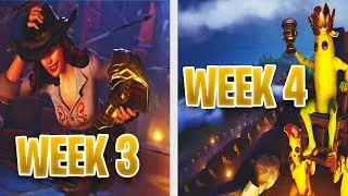 FORTNITE SEASON 8 - WEEK 3 & 4 LOADING SCREENS!