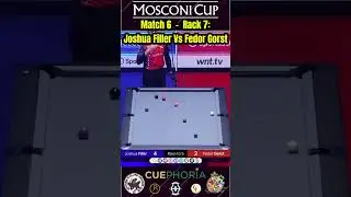 Mosconi Cup: Match 6 - Rack 7 #pool #9ball #billiards #sports #shorts #usa #svb #live #reels #video