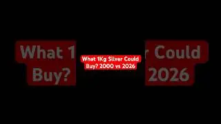 1kg Silver What thing you can Buy?