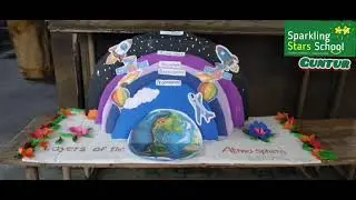 Have a look on our students' creativity 👏👏.|| Sparkling Stars School, Guntur.||