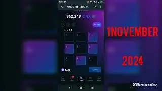 1 November 2024(1.11.2024) ONUS Tap Tap Tap | ONX Daily Code | #airdrop#onus#tap2earn#code#onx#combo