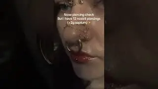 #̤00mm #septumpiercing #nosepiercing #body preshing#big