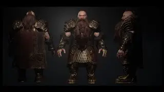 DWARF WARRIOR / according to the course of HoOman Raad