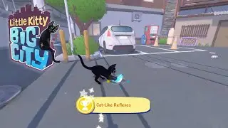 Little Kitty Big City 🐈&zwj;⬛ CATCH A BIRD + CAT-LIKE REFLEXES | 100% TROPHY GUIDE