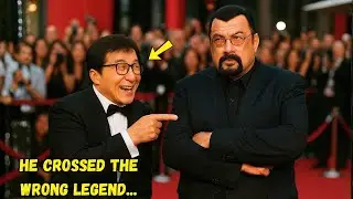 JACKIE CHAN HUMILIATES STEVEN SEAGAL ON THE RED CARPET &mdash; AND INSTANTLY REGRETS IT