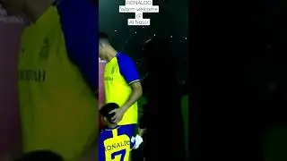 Warm Welcome 💛💙@Ronaldo @AlNassrfc #Cr7 #shorts