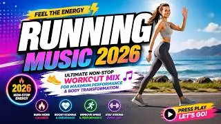 🔥 2026 Running Music 👟Ultimate Non-Stop Workout Mix for Maximum Performance & Body Transformation
